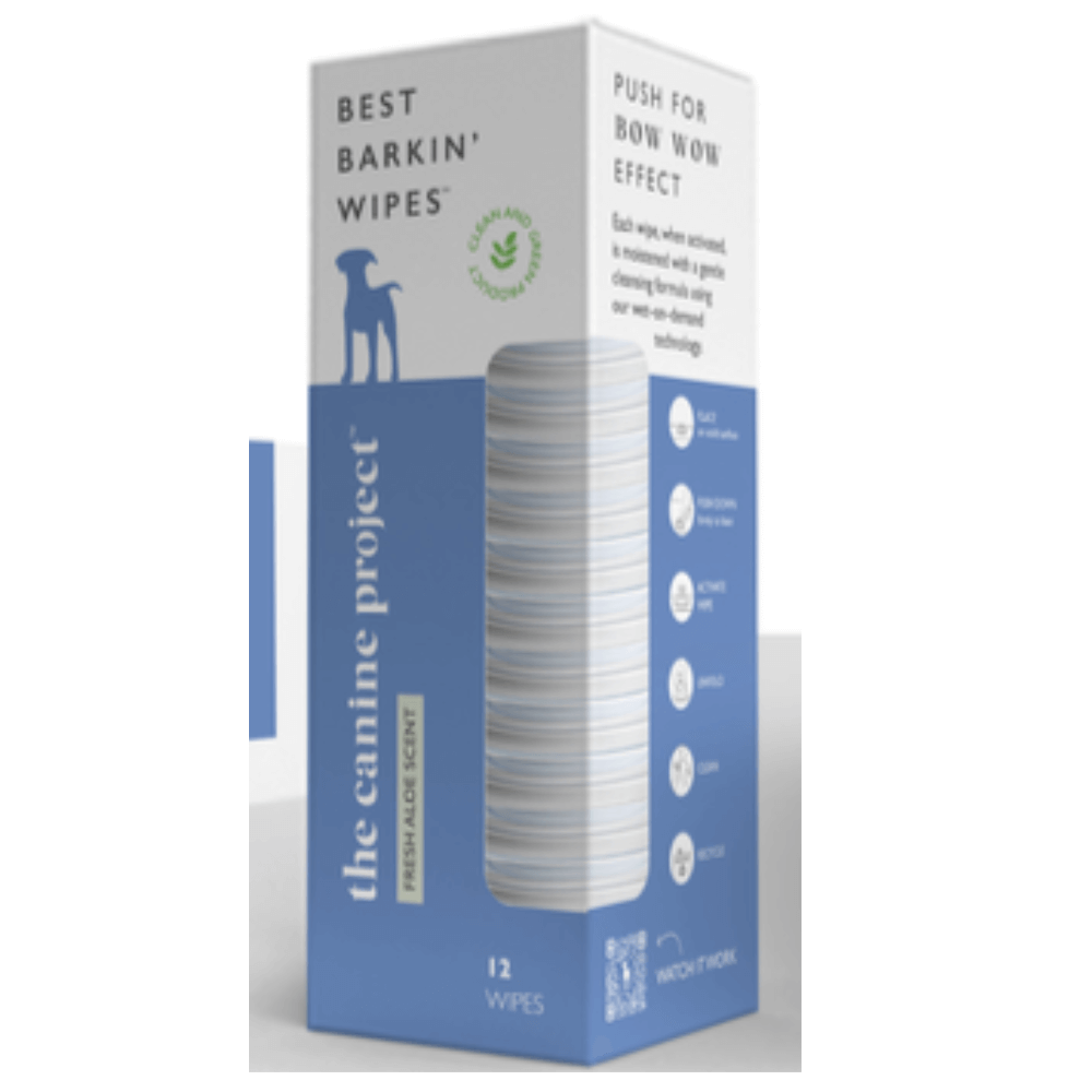 12 Pack BEST BARKIN' DOG WIPES™