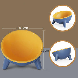 Stylish Paws Nordic Color Pet Feeding Bowl With Stand by Dog Hugs Cat