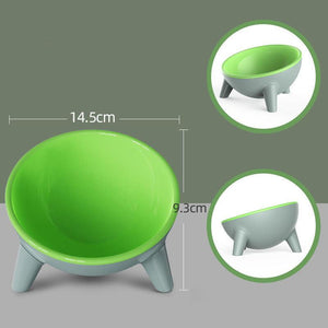 Stylish Paws Nordic Color Pet Feeding Bowl With Stand by Dog Hugs Cat