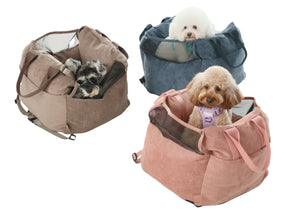 Puff Guard Dog Car Seat - Pink by PEHOM