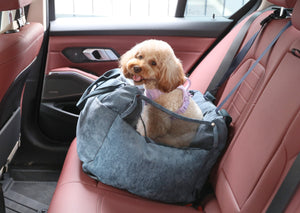 Puff Guard Dog Car Seat - Blue by PEHOM