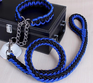 Stylish Adjustable Dog Leash And Collar Set by Dog Hugs Cat