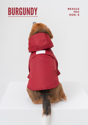 Tribeca adjustable velcro raincoat - Egg Yolk by PEHOM