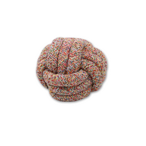 Bean Red Bliss Rope Ball Toy Collection by Knotty Pawz