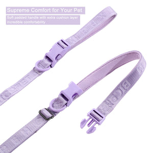 PADDED  ACTIVE  PET LEASH  - MINT PURPLE by PEHOM