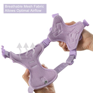 NO PULL ACTIVE  PET HARNESS - MINT PURPLE by PEHOM