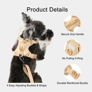 NO PULL ACTIVE  PET HARNESS - APRICOT by PEHOM