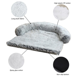 Cozypaws Removable Pet Dog Mat - Luxuriously Soft Sofa Dog Bed by Dog Hugs Cat